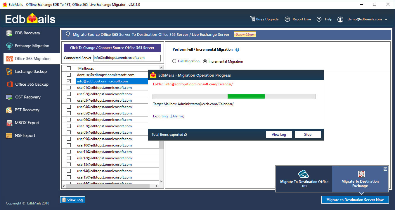 exchange 2010 to office 365 migration