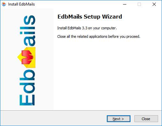 Download and Install EdbMails application