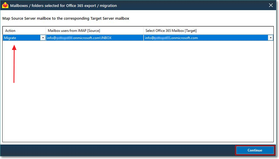 Migrate Mailbox