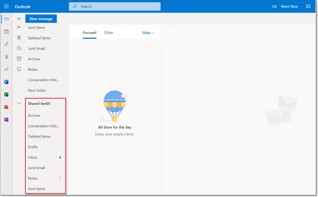 How To Add Mailbox Folder In Outlook